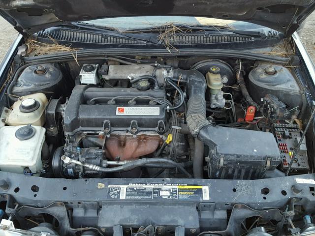 1G8ZJ8279VZ303224 - 1997 SATURN SW2 BLUE photo 7