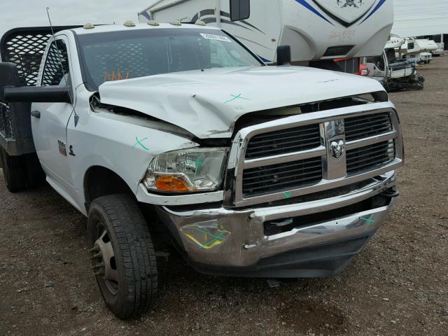 3C7WDSBL2CG150776 - 2012 DODGE RAM 3500 S WHITE photo 9