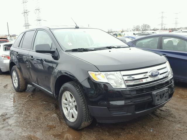 2FMDK36C08BA69498 - 2008 FORD EDGE SE BLACK photo 1