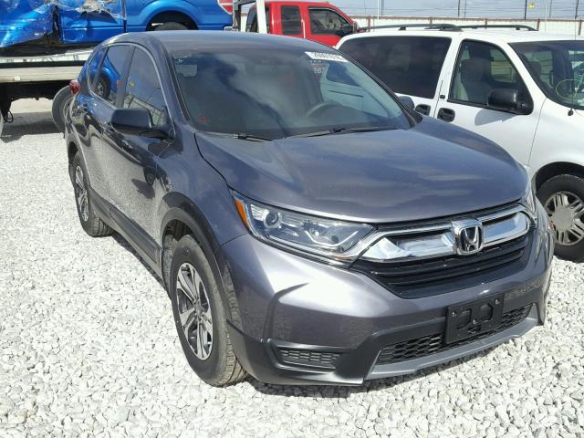 5J6RW5H3XHL004157 - 2017 HONDA CR-V LX BLUE photo 1