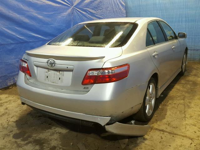 4T1BE46K29U338107 - 2009 TOYOTA CAMRY BASE SILVER photo 4