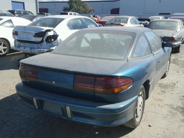 1G8ZG1476NZ184793 - 1992 SATURN SC TEAL photo 4