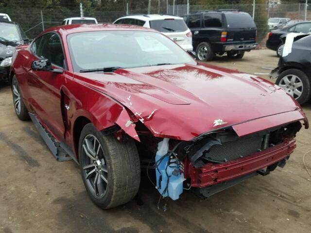 1FA6P8CF7H5316259 - 2017 FORD MUSTANG GT RED photo 1