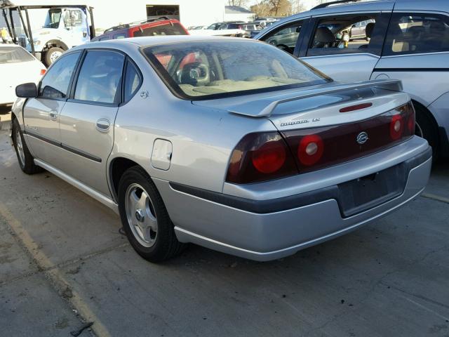 2G1WH55K419105117 - 2001 CHEVROLET IMPALA LS SILVER photo 3