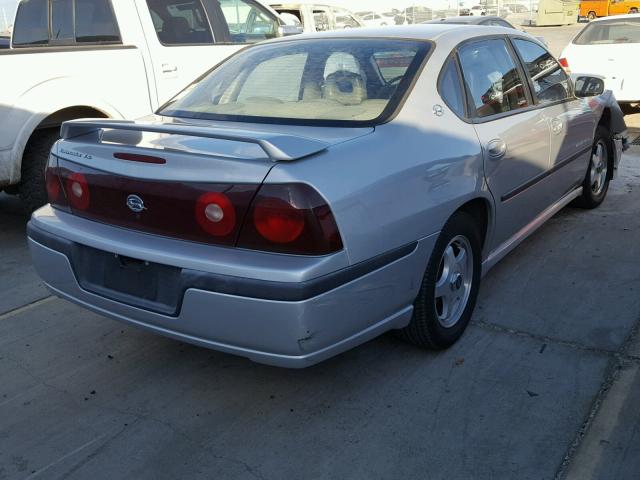 2G1WH55K419105117 - 2001 CHEVROLET IMPALA LS SILVER photo 4