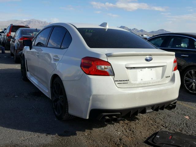 JF1VA1H65J9817677 - 2018 SUBARU WRX LIMITE WHITE photo 3