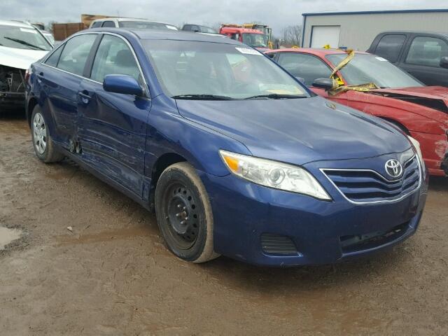 4T1BF3EK9AU534526 - 2010 TOYOTA CAMRY BASE BLUE photo 1