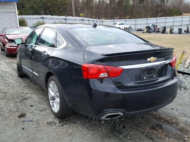 1G1155S38EU120213 - 2014 CHEVROLET IMPALA LTZ BLACK photo 3