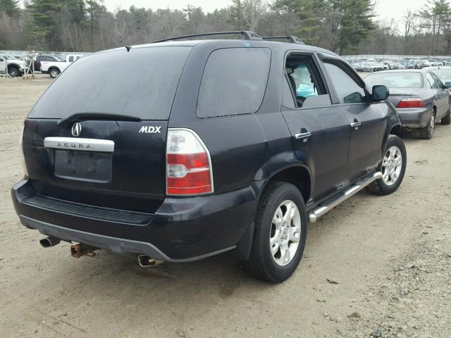 2HNYD18696H511257 - 2006 ACURA MDX TOURIN BLACK photo 4