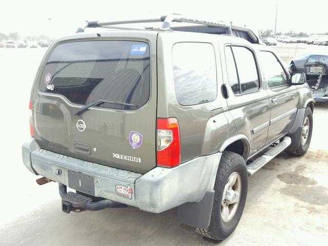 5N1ED28Y44C675026 - 2004 NISSAN XTERRA XE GREEN photo 4