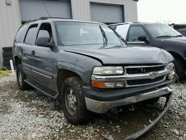 1GNEK13T31R121766 - 2001 CHEVROLET TAHOE K150 GRAY photo 1