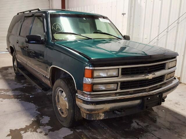 1GNFK16R2WJ356301 - 1998 CHEVROLET SUBURBAN K GREEN photo 1