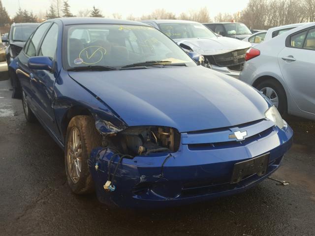 1G1JH52F847253844 - 2004 CHEVROLET CAVALIER L BLUE photo 1