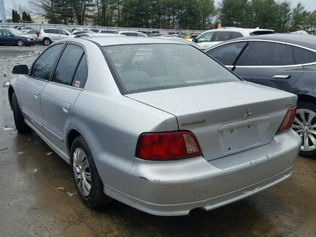 4A3AA46G01E119472 - 2001 MITSUBISHI GALANT ES SILVER photo 3