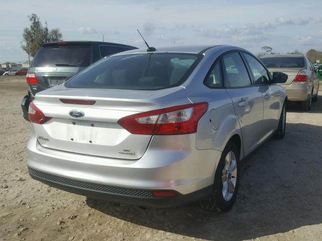 1FADP3F20DL153849 - 2013 FORD FOCUS SE SILVER photo 4