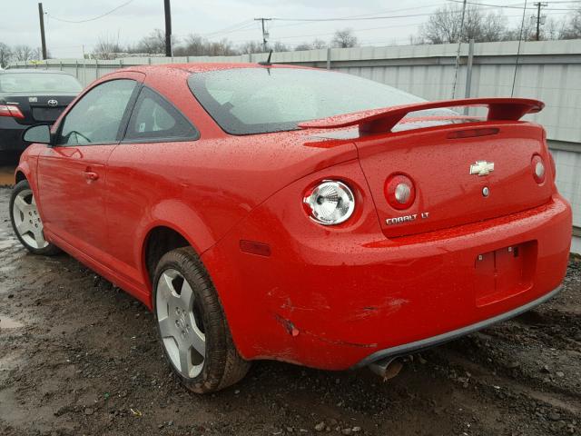 1G1AF1F51A7190954 - 2010 CHEVROLET COBALT 2LT RED photo 3