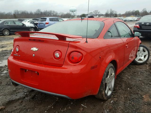 1G1AF1F51A7190954 - 2010 CHEVROLET COBALT 2LT RED photo 4