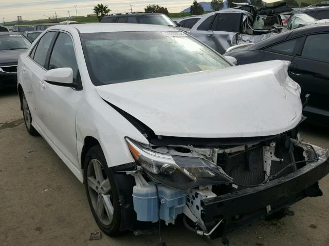 4T1BF1FK8DU667074 - 2013 TOYOTA CAMRY L WHITE photo 1