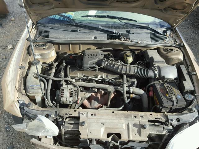 1G1JC1243Y7255190 - 2000 CHEVROLET CAVALIER GOLD photo 7