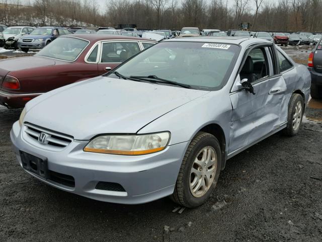 1HGCG22512A019006 - 2002 HONDA ACCORD EX SILVER photo 2