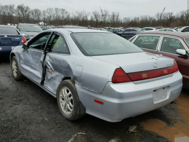 1HGCG22512A019006 - 2002 HONDA ACCORD EX SILVER photo 3