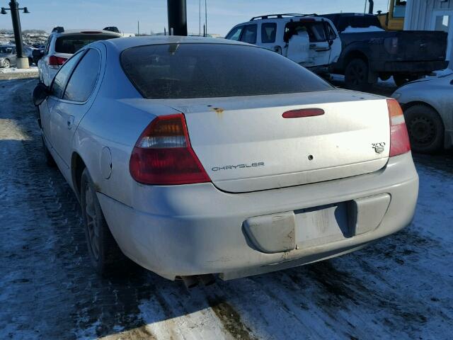 2C3HE66G64H672632 - 2004 CHRYSLER 300M SILVER photo 3