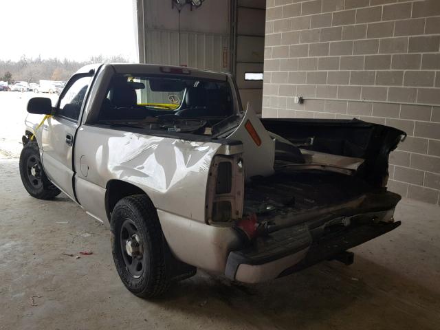 1GCEC14X84Z288006 - 2004 CHEVROLET SILVERADO TAN photo 3