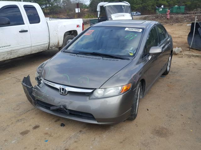 1HGFA16998L026613 - 2008 HONDA CIVIC EXL 银色 照片 2