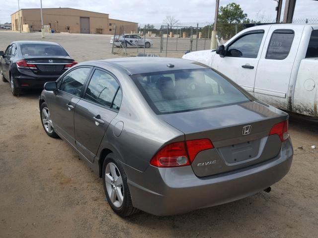 1HGFA16998L026613 - 2008 HONDA CIVIC EXL SILVER photo 3