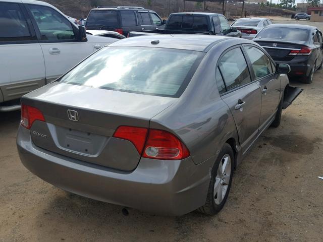 1HGFA16998L026613 - 2008 HONDA CIVIC EXL SILVER photo 4