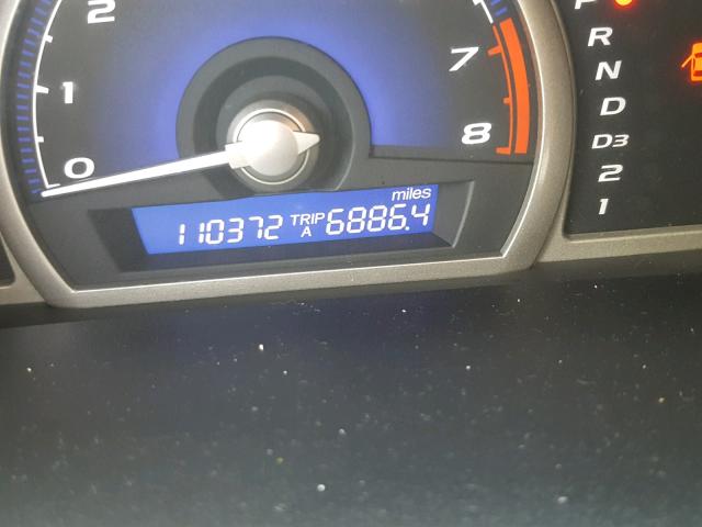 1HGFA16998L026613 - 2008 HONDA CIVIC EXL 银色 照片 8