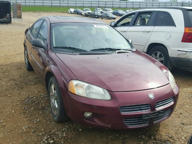 1B3AL56R12N114479 - 2002 DODGE STRATUS ES RED photo 1