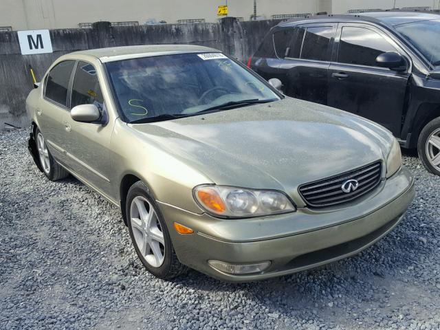 JNKDA31A63T113475 - 2003 INFINITI I35 GREEN photo 1