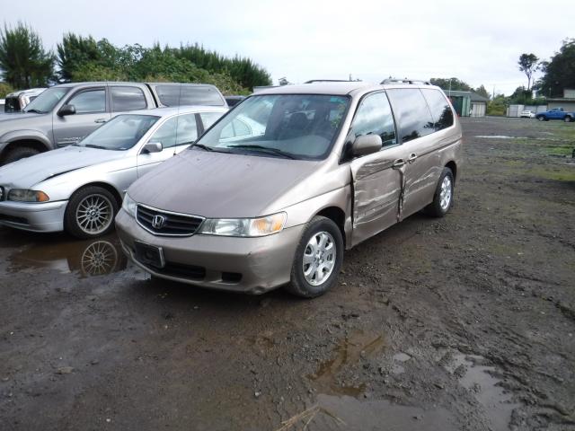 5FNRL18903B073222 - 2003 HONDA ODYSSEY EX GOLD photo 2