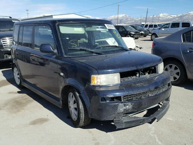 JTLKT334550191717 - 2005 TOYOTA SCION XB BLUE photo 1