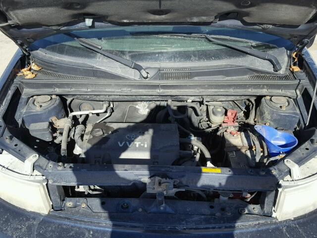 JTLKT334550191717 - 2005 TOYOTA SCION XB BLUE photo 7