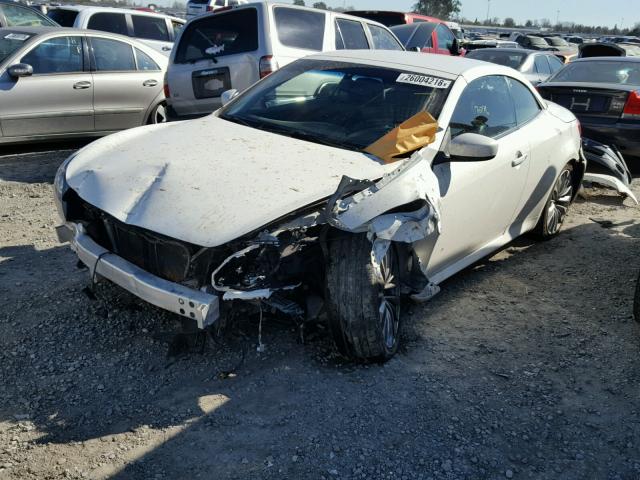 JN1CV6FE9EM900886 - 2014 INFINITI Q60 BASE WHITE photo 2