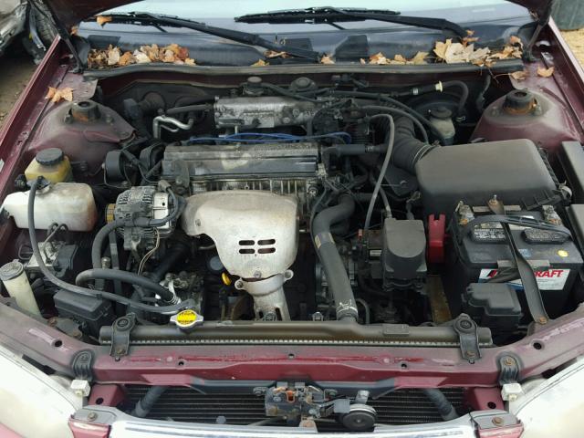 JT2BG22K2Y0417588 - 2000 TOYOTA CAMRY CE MAROON photo 7