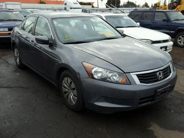 1HGCP2F32AA048182 - 2010 HONDA ACCORD LX GRAY photo 1