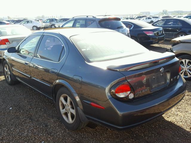 JN1CA31A4YT005542 - 2000 NISSAN MAXIMA GLE GRAY photo 3