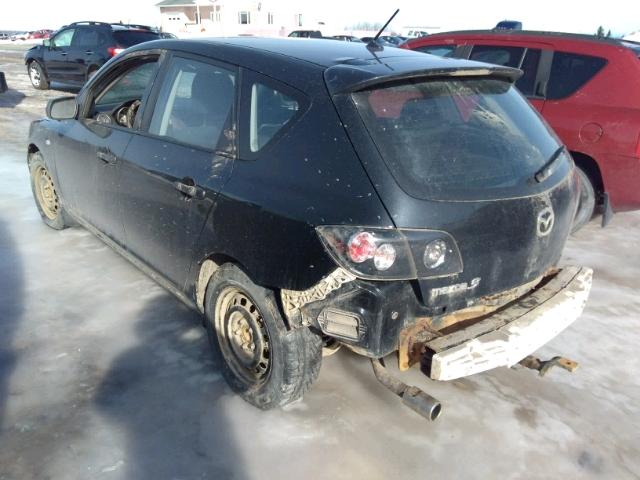 JM1BK34F781114022 - 2008 MAZDA 3 I BLACK photo 3