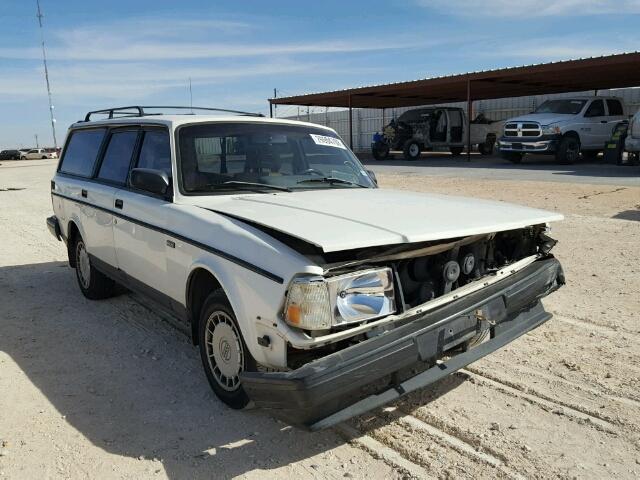 YV1AW8807N1923822 - 1992 VOLVO 240 WHITE photo 1