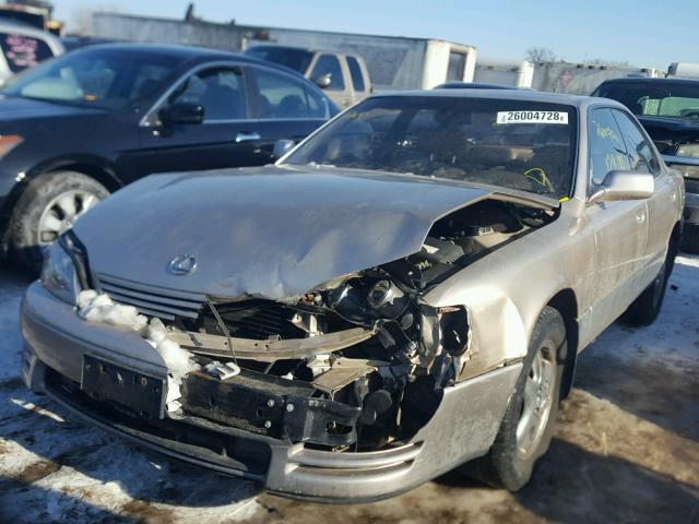 JT8BF12G8T0160265 - 1996 LEXUS ES 300 TAN photo 2