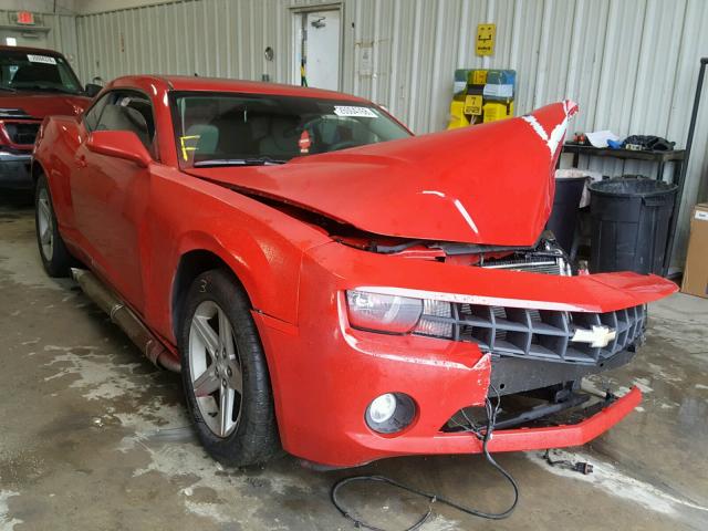 2G1FB1EV8A9134012 - 2010 CHEVROLET CAMARO LT RED photo 1