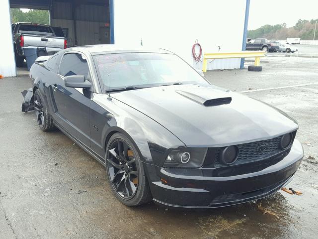 1ZVHT82H895123781 - 2009 FORD MUSTANG GT BLACK photo 1