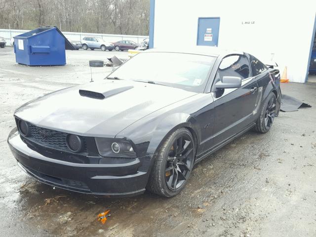 1ZVHT82H895123781 - 2009 FORD MUSTANG GT BLACK photo 2