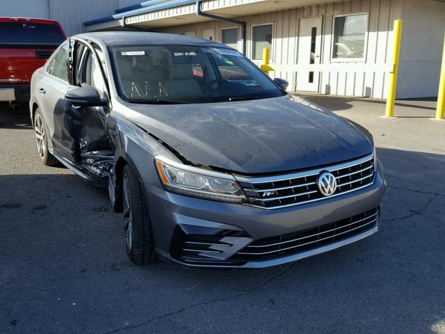 1VWDT7A38HC072808 - 2017 VOLKSWAGEN PASSAT R-L CHARCOAL photo 1