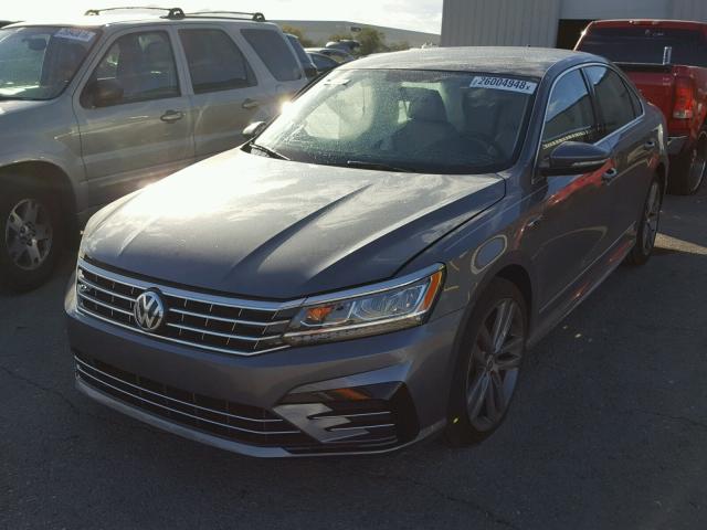 1VWDT7A38HC072808 - 2017 VOLKSWAGEN PASSAT R-L CHARCOAL photo 2