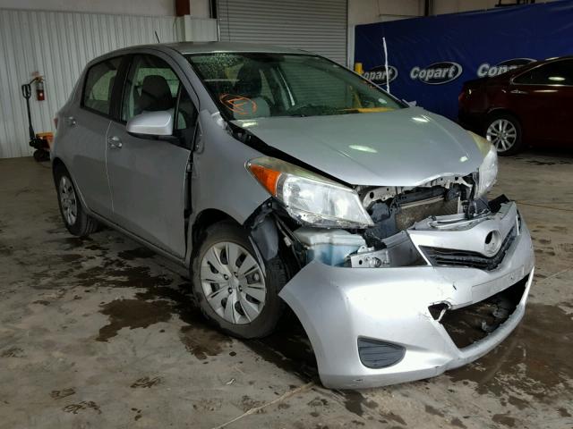 JTDKTUD36CD515352 - 2012 TOYOTA YARIS SILVER photo 1