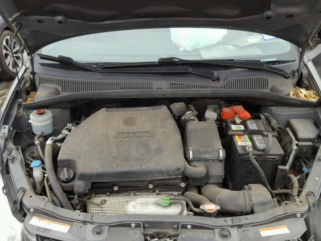 JS2YC5A36C6301220 - 2012 SUZUKI SX4 LE GRAY photo 7